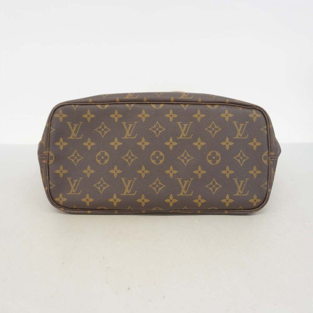 LOUIS VUITTON Brown Monogram Neverfull MM Tote Bag - Picture 3 of 11